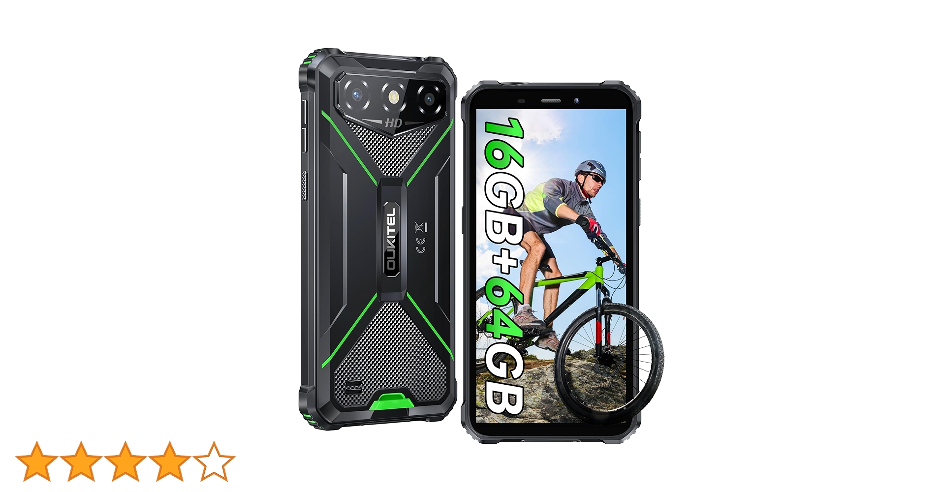 OUKITEL G3 タフネススマホ - 16GB+128GB SIMフリー Amazon | OUKITEL G3 タフネススマホ - 16GB+128GB/1TB 防水